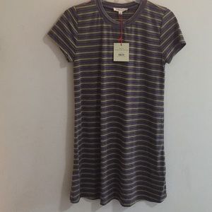 trendy striped t shirt dress